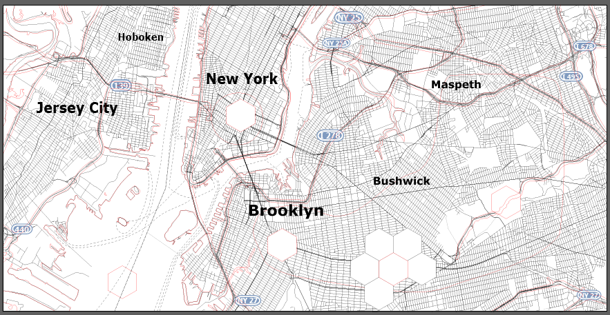 Invisible Maps, process 1